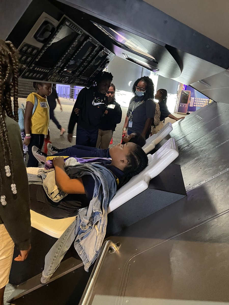 Our 3rd - 5th grade scholars had a blast at National STEM Day at Space Center Houston on Tuesday! They were given insight on a day in the life of an astronaut and even touched a piece of the moon! Thank you for the invite #SpaceCenterHouston.