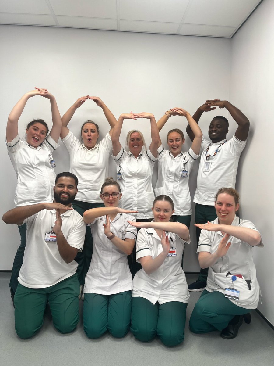 RBHAcuteTherapy's tweet photo. Is it even OT week without a team photo shoot? And what an amazing group of OTs we have! Thank you to everyone of you for everything you do for our patients and the team 💚🥳✨@boltonnhsft #OTWeek22 @NW_RCOT https://t.co/Mf2JbADq7z
