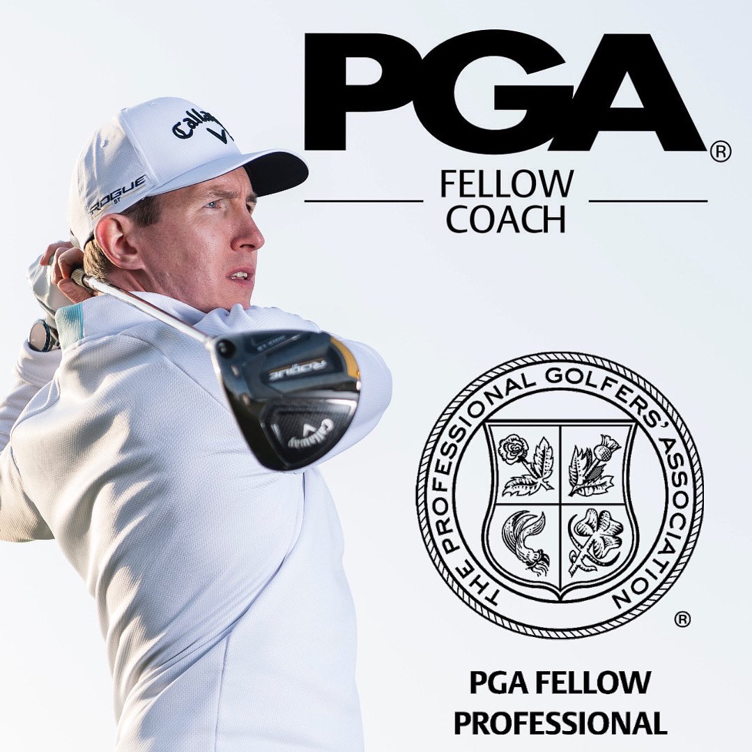 Absolutely honoured to have been awarded the status of ‘PGA Fellow Professional / Coach' by the Professional Golfers' Association <a href="/ThePGA/">The PGA</a> 🙏

#whyilovethisgame #golf #golfcoach 
#pga #pgapro #golfinstructor #fellowpga #benemersongolf