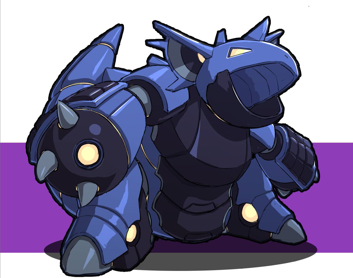 「スカーレットニドキング と イオレットニドクインがあることを願っています 」|RLinのイラスト