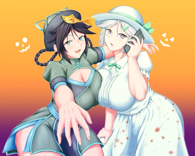 ハッピーハロウィ～……え?ポッキーの日?
11月……11日……?( ꒪﹃ ꒪) 