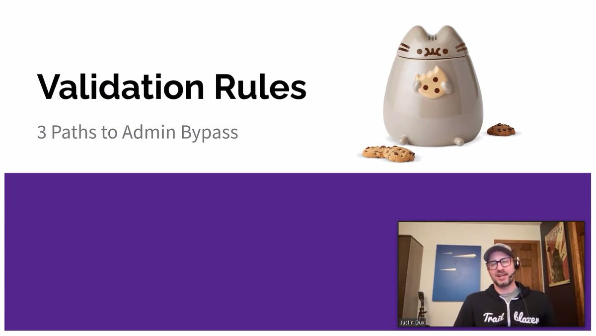 sfdcgeek's tweet image. If you didn&apos;t join today&apos;s @sfdc_tc meeting, YOU&apos;RE MISSING OUT! 

HUGE THANK YOU to @MockDux for adding tools to our members&apos; toolboxes by teaching them some AWESOME Validation Rule hacks!