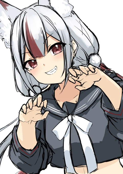 祢 ホズキさんの構図考える配信お疲れ様でした!無事にラフまでは完成できたので、早く完成させたい(`・ω・')b続きを配信するかは未定です 