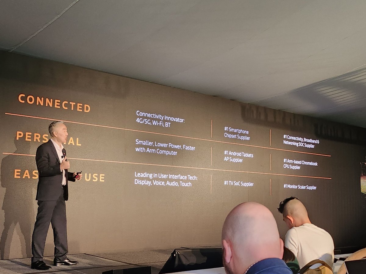 HelenaStone's tweet photo. You might not realize it - but MediaTek is kind of everywhere 🤯#mediateksummit #PoweredByMediaTek @mediatek https://t.co/sRGyqifuJK