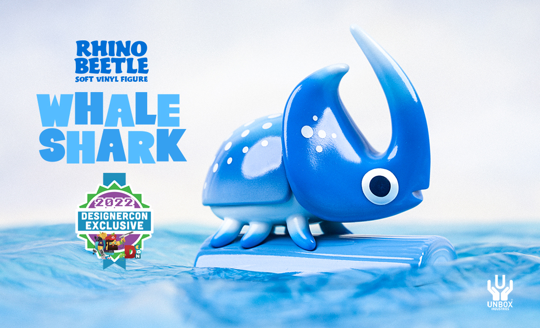 thebeast_isback's tweet photo. No hiding my love for whale sharks! 😍

Special Rhino Beetle release at DesignerCon next week! https://t.co/1padbzTUhT