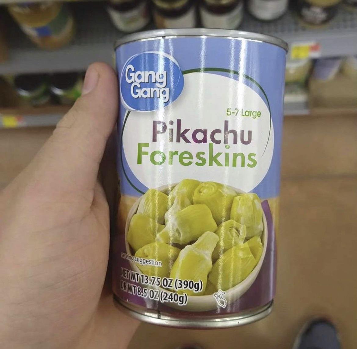 pikachu foreskins