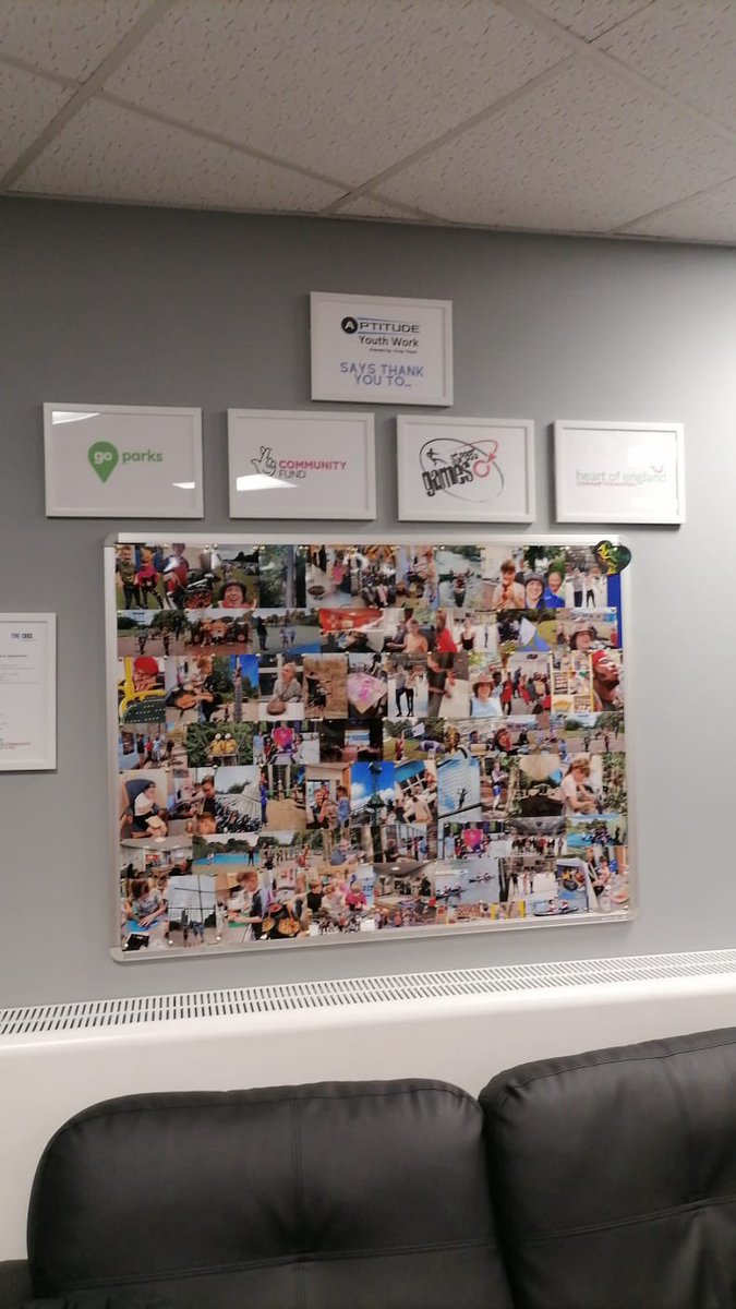 Delighted to feature on @aptitudeyouth thank you wall. It’s a real pleasure to support all of the amazing work they do with young people in Coventry! Long may it continue!!