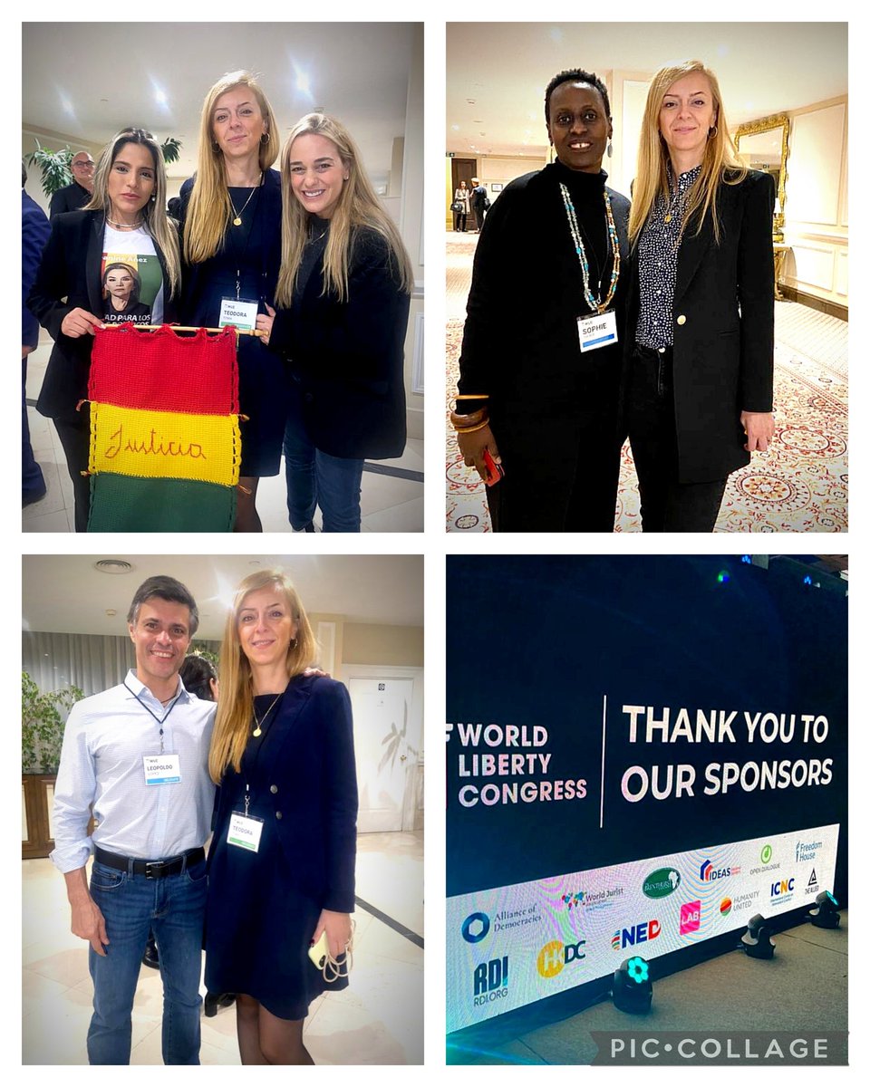 World Jurist Association (@worldjurist) on Twitter photo Our representatives <a href="/TeodoraToma01/">Teodora Toma</a> and <a href="/jmbiiesq/">JamesMichaelBII</a> participated in Lithuania this week, in support of the universal right to living in freedom, and the respect for #HumanRights
<a href="/AlinejadMasih/">Masih Alinejad 🏳️</a>
<a href="/shima_sophie/">SHIMA Sophie</a>
<a href="/caroriberanez/">Carolina Ribera Añez</a>
<a href="/MaxMbe/">Ngo Mbe Maximilienne</a>
<a href="/liliantintori/">Lilian Tintori</a>
<a href="/leopoldolopez/">Leopoldo López</a> Our representatives <a href="/TeodoraToma01/">Teodora Toma</a> and <a href="/jmbiiesq/">JamesMichaelBII</a> participated in Lithuania this week, in support of the universal right to living in freedom, and the respect for #HumanRights
<a href="/AlinejadMasih/">Masih Alinejad 🏳️</a>
<a href="/shima_sophie/">SHIMA Sophie</a>
<a href="/caroriberanez/">Carolina Ribera Añez</a>
<a href="/MaxMbe/">Ngo Mbe Maximilienne</a>
<a href="/liliantintori/">Lilian Tintori</a>
<a href="/leopoldolopez/">Leopoldo López</a>