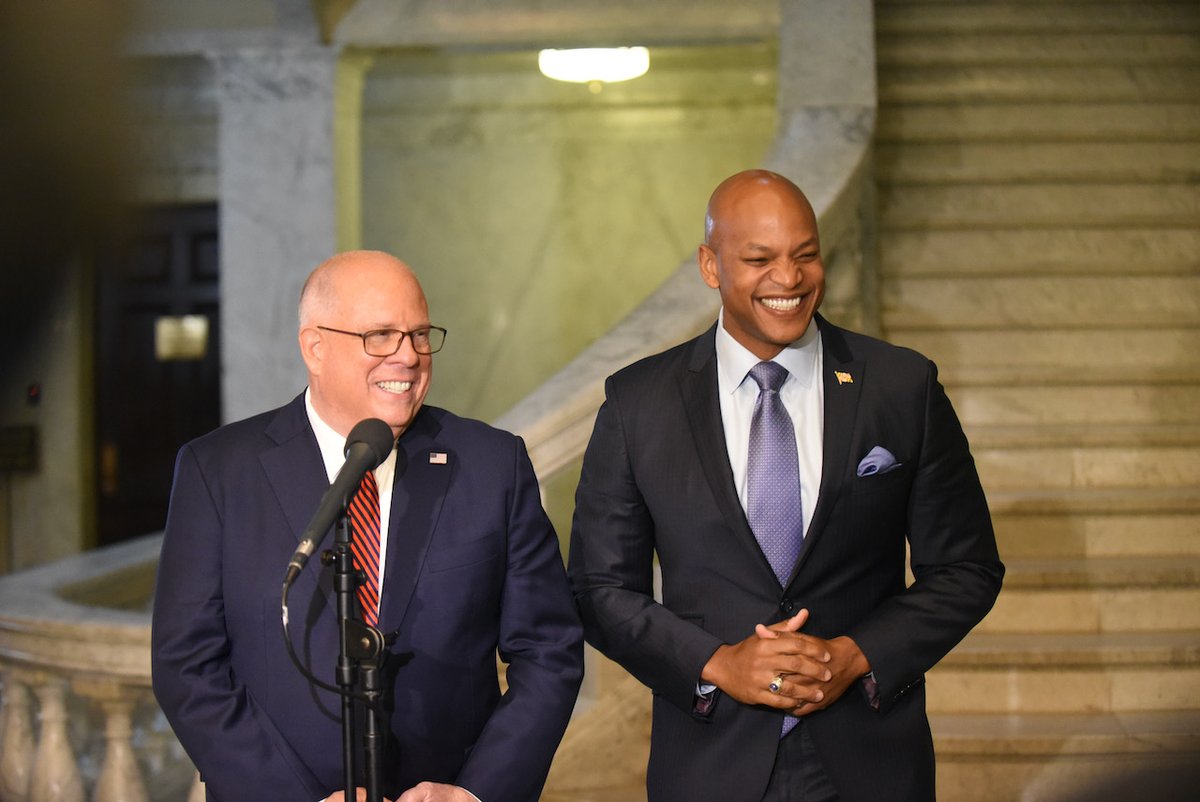 I was very pleased to welcome Governor-Elect <a href="/iamwesmoore/">Wes Moore</a> to the State House. We had a really productive one-on-one conversation. Our administration is going to do everything we possibly can to ensure a smooth transition of power.
