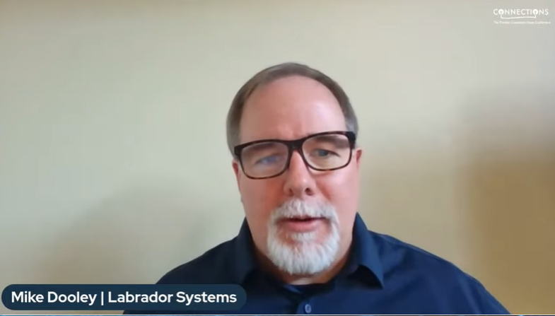 CONNECTIONS_US's tweet image. Mike Dooley, Co-Founder and CEO, Labrador Systems discusses more about how a robot can support individuals and communities with this #robotasaservice | #connus22 #labrador #careinthehome #seniorliving #independentliving #partnerships #managedcare