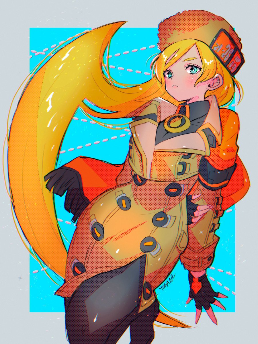 Bridget Face from Guilty Gear X2 #illustration #artwork #gaming