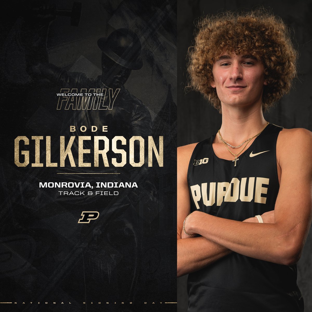 ✍ 𝘽𝙤𝙙𝙚 𝙂𝙞𝙡𝙠𝙚𝙧𝙨𝙤𝙣 is staying home!

📍 Monrovia, Indiana
⏫ Jumps
🏫 Plainfield HS

#BoilerUp 🚂