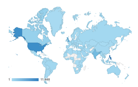 IncludEduOnline's tweet image. Analysing the impact #IncludEdu has had since launching on March 1st 2021. 45,000+ site visits &amp;amp; accessed in over 175 countries. Thanks to all who've been involved

If you know of anyone in the greyed-out countries, get them to visit IncludEdu.Online for me, please!😂🌍🌀