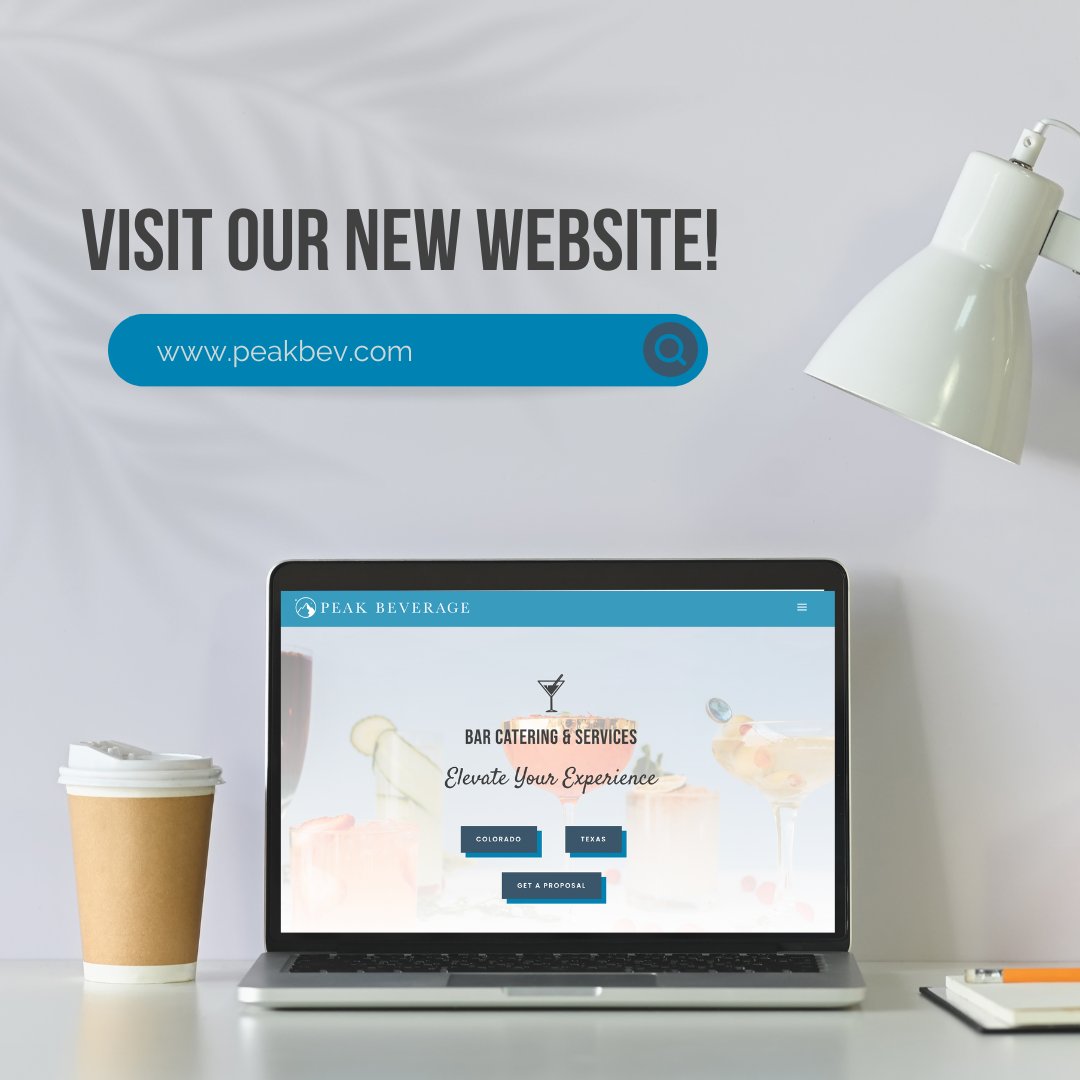 We’re so excited to announce the new Peak Beverage website! This project has been in the works for months, and we can’t wait for you to see it! So, check it out, navigate around, and let us know your thoughts!
#newwebsite #websitelaunch 

peakbev.com