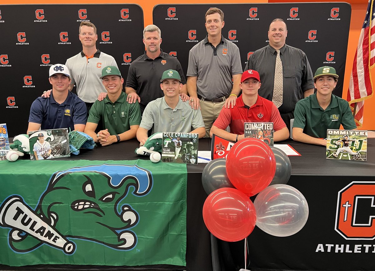Harris is officially a <a href="/LionUpBaseball/">Southeastern Baseball</a> signee! Couldn’t be more proud and excited for you Wags! LionUp! 💚💛💚<a href="/CurDogBaseball/">Cur Dog Baseball</a> <a href="/Coachbradbass/">Brad Bass</a> <a href="/FordPemberton/">Ford Pemberton</a> <a href="/MattRiser17/">Matt Riser</a> <a href="/knightknation4L/">Knights Knation #4L</a> <a href="/HWaghalter/">Harris Waghalter</a> <a href="/TylerNaquin4/">Tyler Naquin</a> <a href="/CoachBill_CHS/">Michael Billings</a> <a href="/CHS_BR/">Catholic High School</a> <a href="/SigmundWaghalt1/">Sigmund Waghalter</a> <a href="/MWAGHALTER/">matthew waghalter</a> <a href="/JackCressend/">Jack Cressend</a>