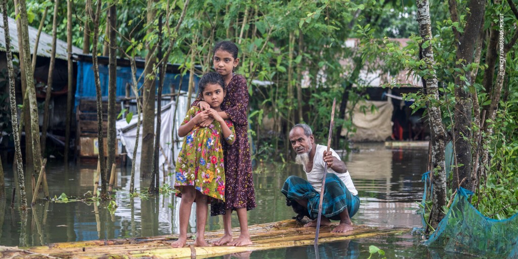 UNICEFUSA's tweet photo. Communities across Bangladesh continue to grapple with the effects of #ClimateChange. Devastating floods, and now cyclone #Sitrang, have left many without power and with extensive damages to repair. #UNICEFWontStop supporting families affected by climate-driven crises. https://t.co/tLlw8hgmzg