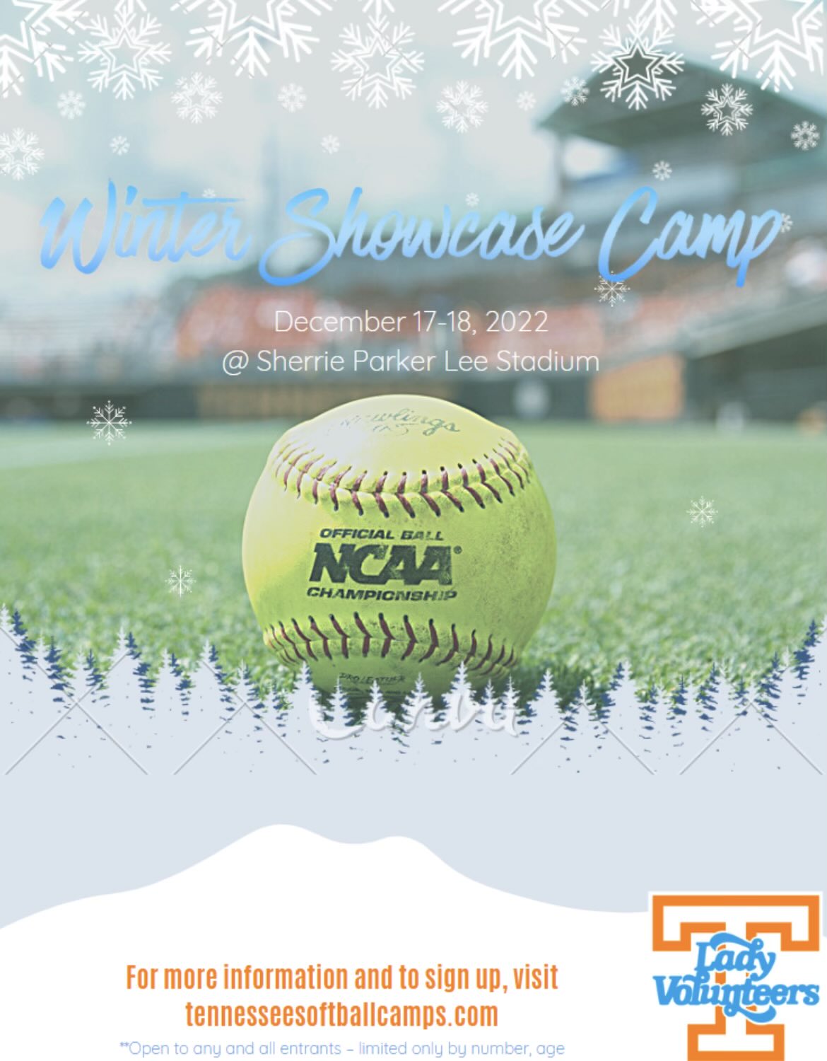 Univ. of Tennessee Softball Camps on Twitter "Need a good early
