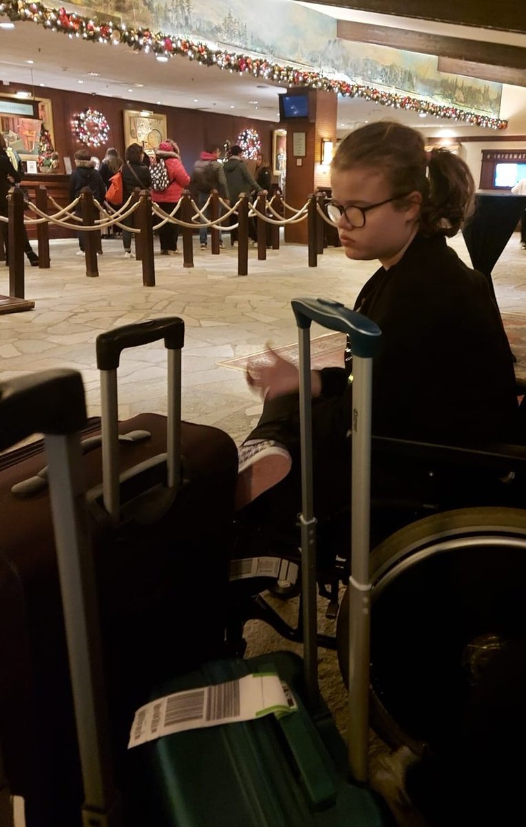 Chris_McClem's tweet photo. We've arrived at Disneyland Paris and Lilia coped so well with all the travelling. She's a wee superstar ✨️
#FutureJetsetter https://t.co/WakCDX8IVQ