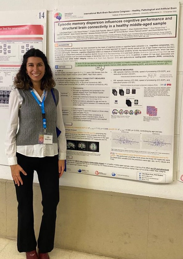 Lídia Mulet Pons (@lidia_mulet) on Twitter photo International Multi-Brain Barcelona Congress - Healthy, Pathological and Artificial Brain at the <a href="/CampusClinicUB/">Campus Clínic UB</a>. I presented a poster about how episodic memory dispersion impacts cognitive status and structural brain connectivity. <a href="/UBneuroscience/">Institut de Neurociències de la UB</a> International Multi-Brain Barcelona Congress - Healthy, Pathological and Artificial Brain at the <a href="/CampusClinicUB/">Campus Clínic UB</a>. I presented a poster about how episodic memory dispersion impacts cognitive status and structural brain connectivity. <a href="/UBneuroscience/">Institut de Neurociències de la UB</a>