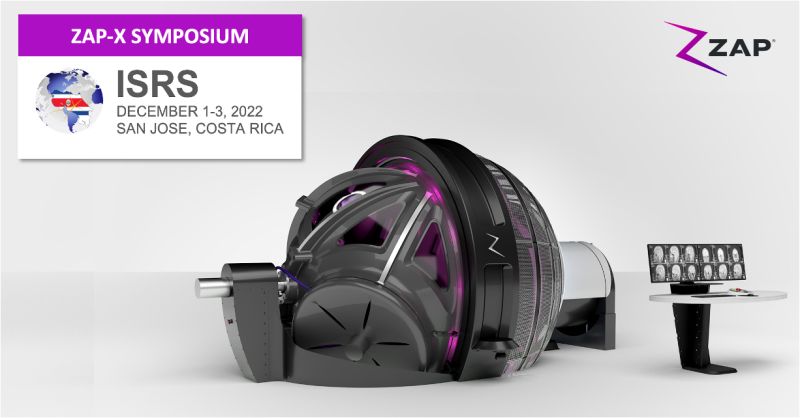 ZapSurgical's tweet photo. ISRS Costa Rica – see you there! 

Please join Dr. Kita Sallabanda to learn about “A New Frontier of World-Class SRS” – vault-free, cobalt-free ZAP-X. Thu, Dec 1, 2:30-3:30pm. More details here: https://t.co/JrV00bxXAV

#radiosurgery #neurosurgery #braintumors #braintumor #srs https://t.co/xD3uNQdUaL