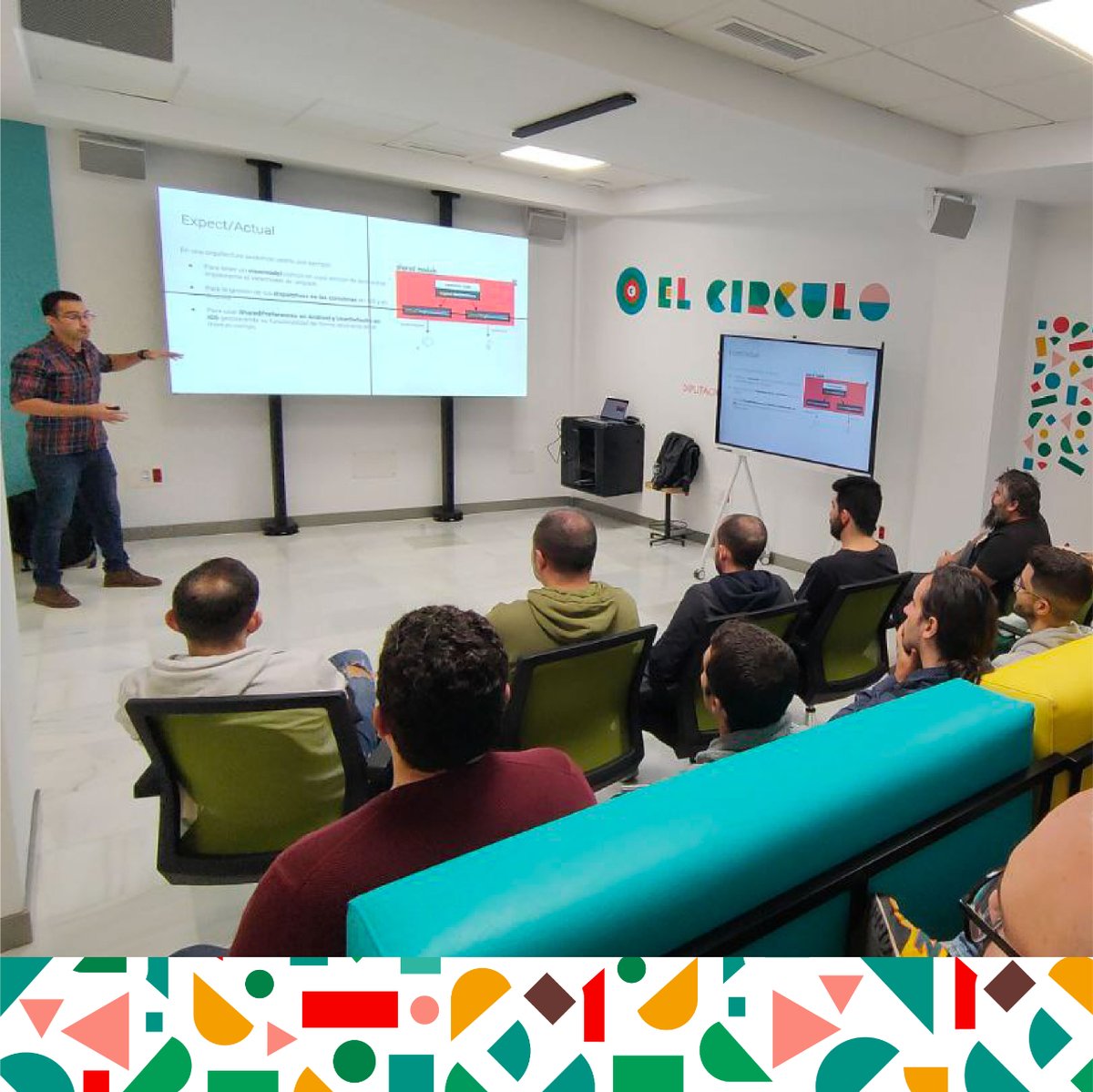 CircularFab's tweet image. Estos eventos nos acercan a temáticas de #actualidad del mundo del diseño de tecnologías aplicadas👨💻 
 
¡Próximamente más, estad atent@s! 😉

#KotlinMultiplatformMobile
#CleanArchitecture