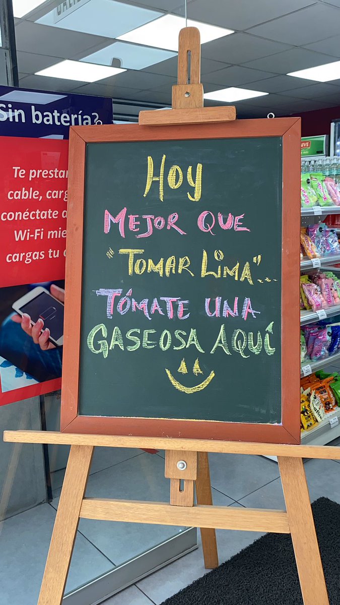 ColmenaMarket's tweet photo. Hoy nos pusimos creativos con lo de la "Toma de Lima" #TomaDeLima :) https://t.co/AKt51ahmu3