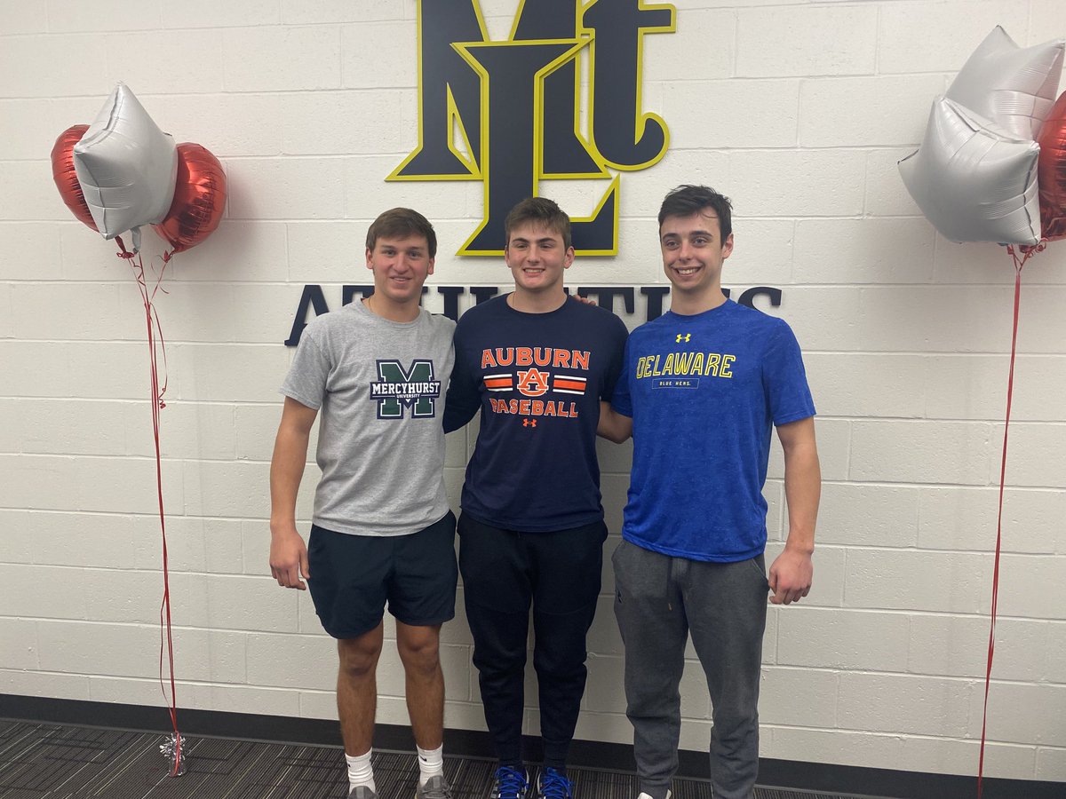 Devilsbaseball1's tweet photo. Congratulations to Matt, Tyler, and Tanner on their college commitments this week!!! https://t.co/1jcXfkt8KZ