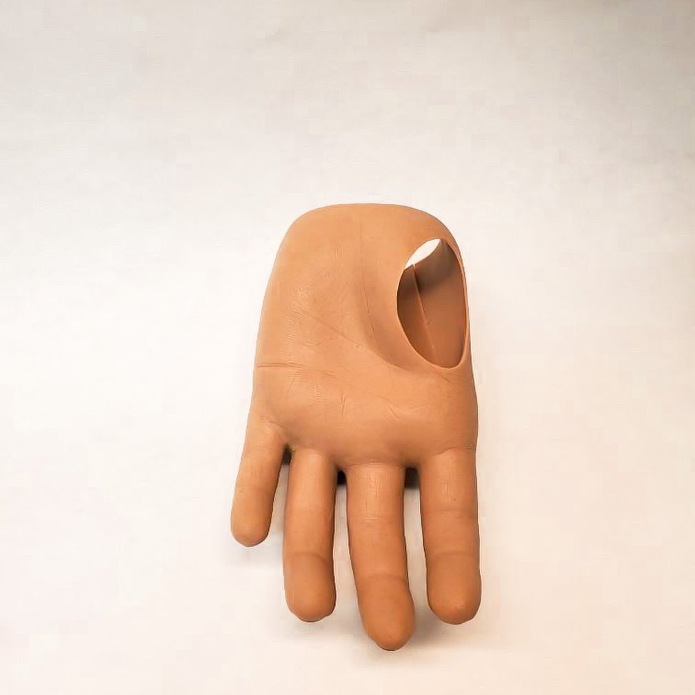 While many of our #silicone devices are requested to be high-realism, we often have requests for what we call “middle of the road” silicone. This pediatric #prosthetic silicone hand glove is a great option for young children who’ll grow quickly &amp; need new #prostheses soon. #oandp