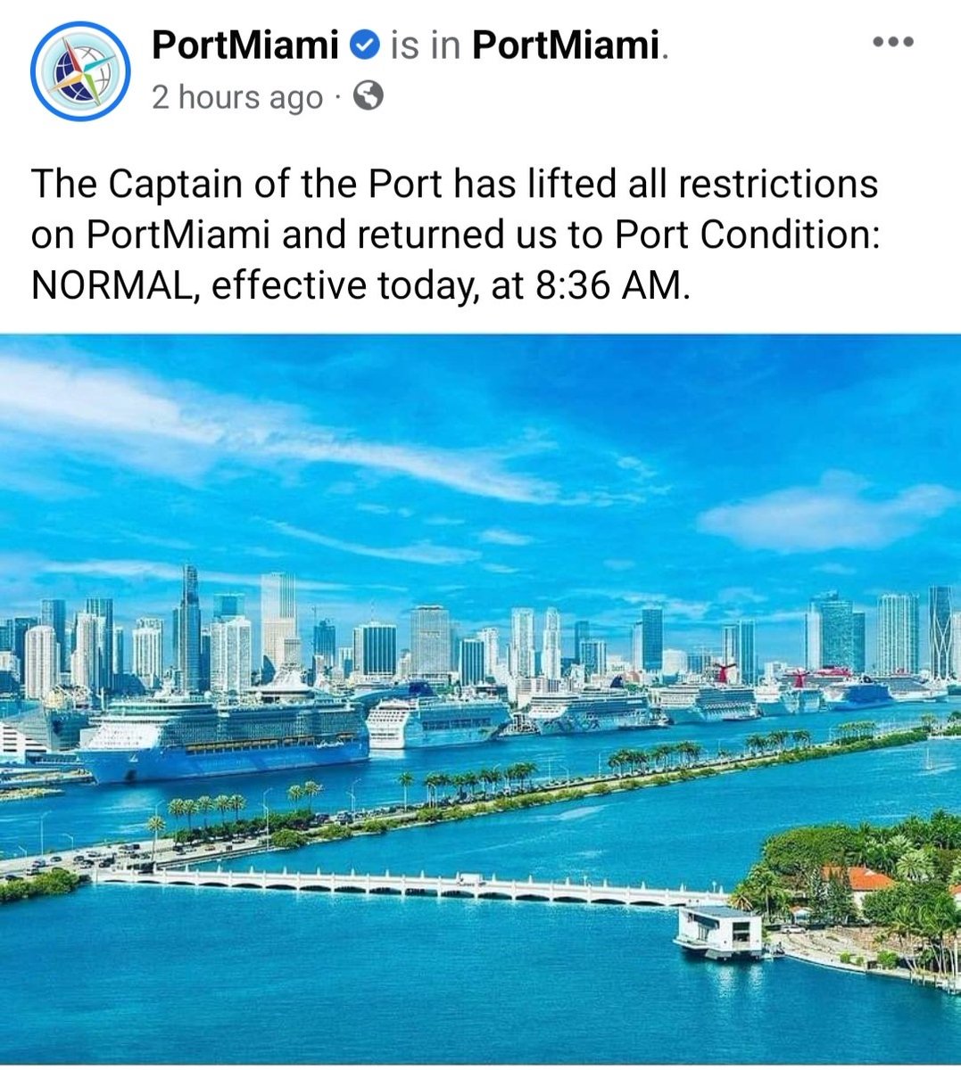PixieAdventures's tweet photo. YaY!  Port Miami has reopened!  We will be on the Norwegian Prima for the inaugural sailing on Friday! Woot-woot! 
.
.
#norwegiancruiseline #norwegianprima #sailaway #ncl #portmiami #Miami #cruise #PixieDustAdventures https://t.co/Jf8Yz5fJel