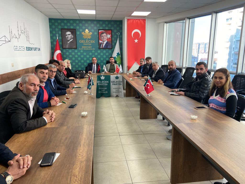 EsenyurtGelecek's tweet photo. Demokrat Parti Esenyurt İlçe Başkanı Sn. @DpAtmaca ve Yönetim Kurulu Üyeleriyle Birlikte İlçe Başkanlığımızı Ziyaret Ederek İlçe Başkanımız Sn. @avtekinturan ile Gündemi Değerlendirdiler.
Ziyaretlerinden dolayı teşekkür ederiz.
@Ahmet_Davutoglu @isamesihsahin @istgelecek https://t.co/lA1SCYJtR3