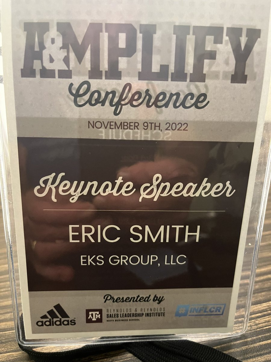 EksgroupEric's tweet image. So much fun being back at @TAMU being the keynote speaker for the Annual A&amp;amp;Mplify NIL conference. Big thanks to @A_Hernandez62 and  @AggieAthletics staff for being amazing hosts and making last night’s event such a success! Gig’em!! #financialfun