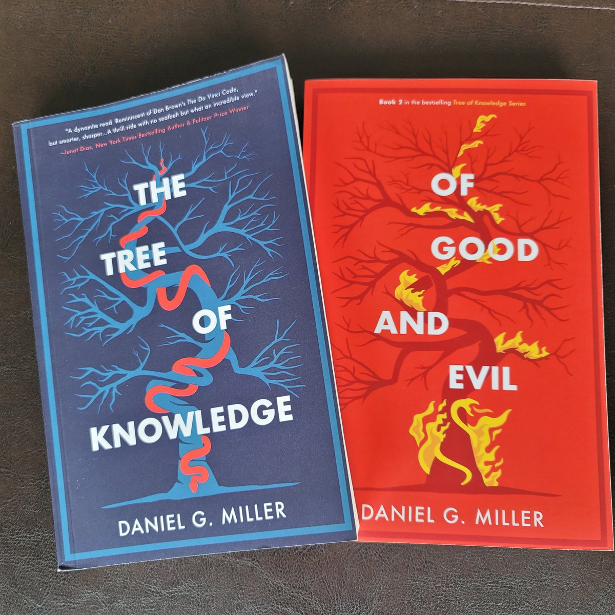 DanMillerAuthor's tweet image. Exciting news! Both #thetreeofknowledge  and #ofgoodandevil are currently available FREE for Kindle Unlimited members. If you haven't had the opportunity to enjoy the series yet, now's your chance.

The Tree of Knowledge amazon.com/dp/B08SQ6KKZF?…