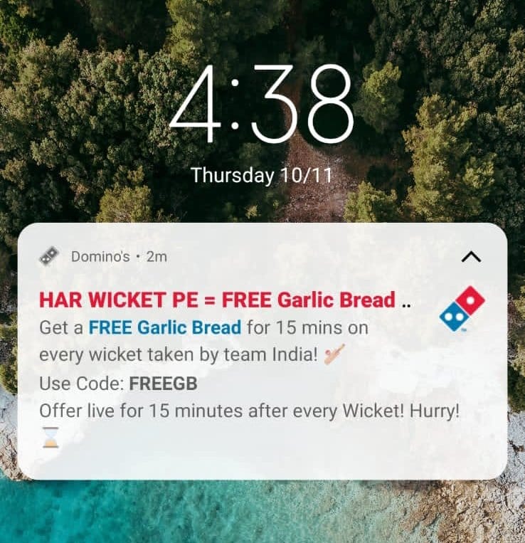 Venky051107's tweet photo. Dominos we are waiting for an answer
#INDvsENGLAND #dominosindia #EnglandCricket #BCCITeam #freegarlicbread https://t.co/bf1vn3T48h