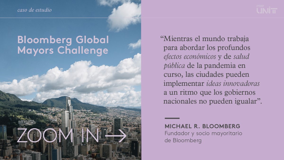 Unit participó como delivery partner en la quinta edición del Bloomberg Mayors Challenge, la competencia más relevante del mundo de la innovación y servicios en las ciudades

¿Quieres saber cómo lo hicimos? Lee esta historia aquí sd.unit.la/Bloomberg