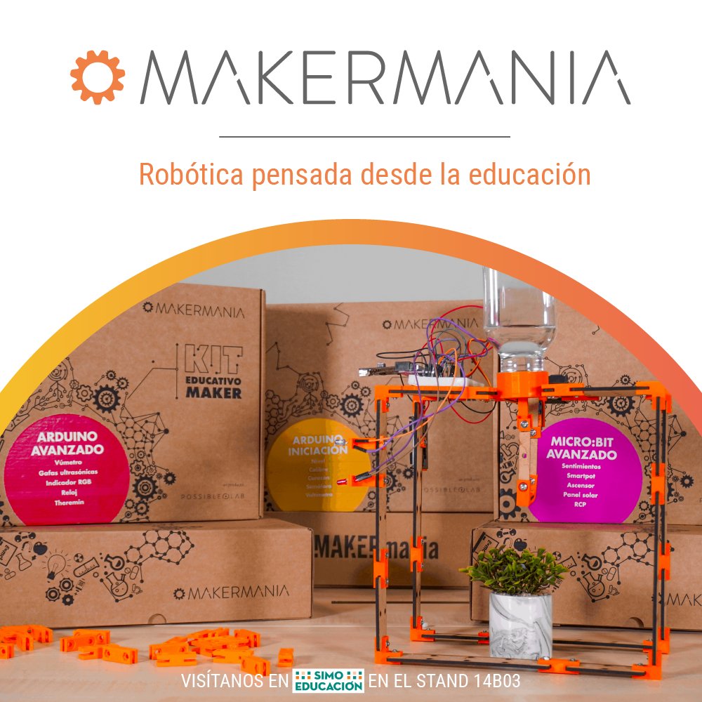 lab_possible's tweet photo. Aunque vamos a ir contándolo poquito a poco estos días, vamos calentando motores para SIMO EDUCACIÓN 2022. La parte más chula del stand la ocupa nuestra propuesta Makermania... Venid que si no os lo perdéis... Recordad: el 22, 23 y 24 de noviembre en el stand 14B03 https://t.co/CNG9Qay5XJ