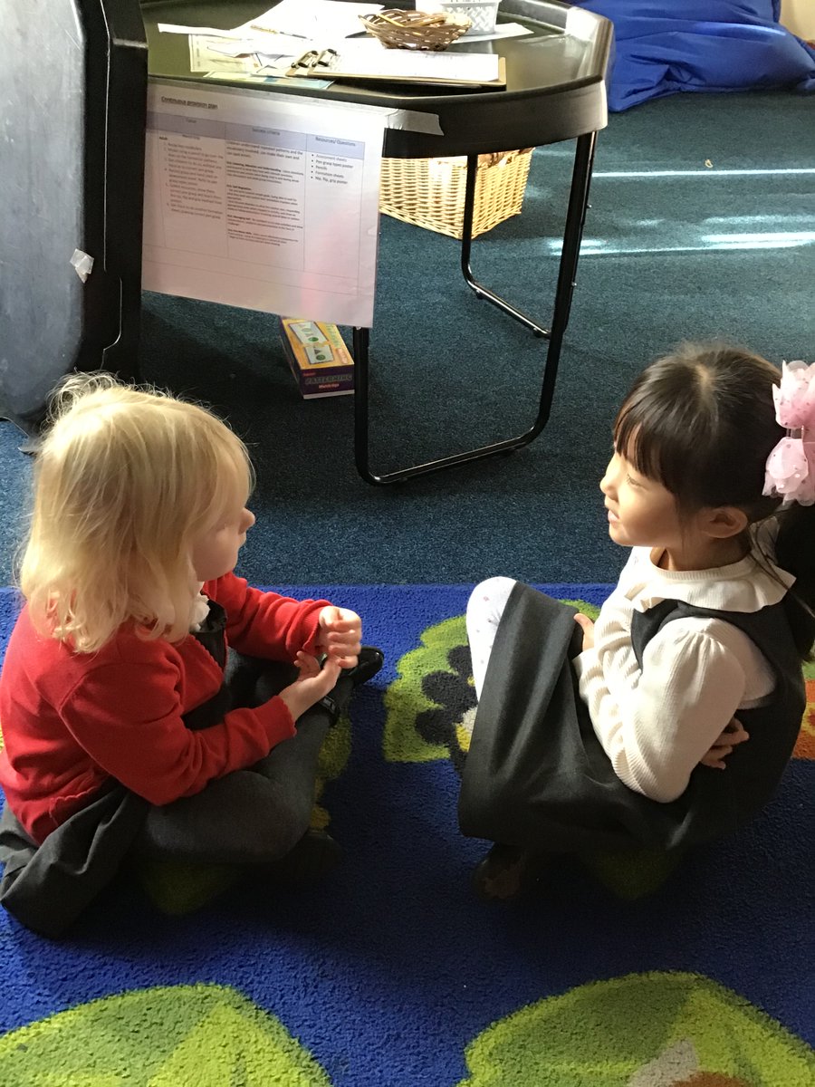 BlakerMrs's tweet photo. This week in reception we have been raising the status of oracy by implementing our discussion guidelines, use of talk partners and developing expressive language through purposeful provision. @NorthManorAcad #EYFS #oracy #communicationandlanguage https://t.co/8hqNitRuGn