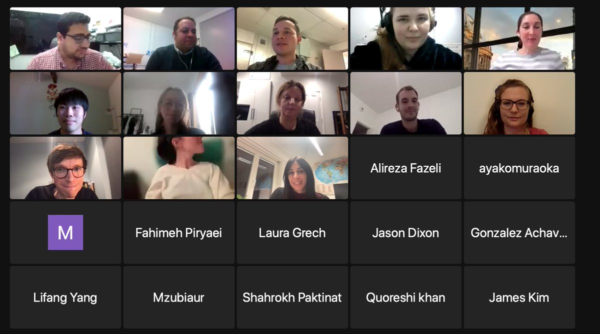 Fantastic turn out at the 1st #ReproEV Task Force meeting as part of <a href="/IsevOrg/">ISEV</a> @IsevComms
 with <a href="/AntoniaHufi/">Antonia Hufnagel</a> <a href="/kc_pavani9/">Krishna C Pavani, PhD</a> <a href="/JucaDaSilve/">Juliano Da Silveira</a> @MarciaFerraz11 <a href="/niamhforde/">Prof Niamh Forde</a> 

Thank you to our guest speaker An Hendrix &amp; for the great participation from all our members.