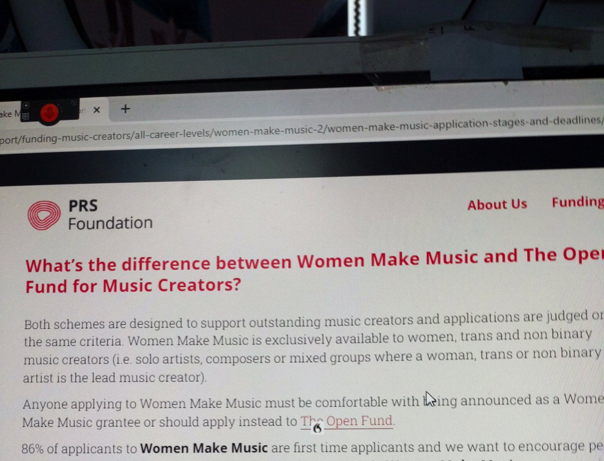 DrPamSpurr's tweet image. Love this #terf quiz! And do you want anyone who identifies as a woman to get some "Women in Music" funding? When there's scant out there for women in music! And men in music get the lion's share? No? Congrats you're a terf! 💚💜