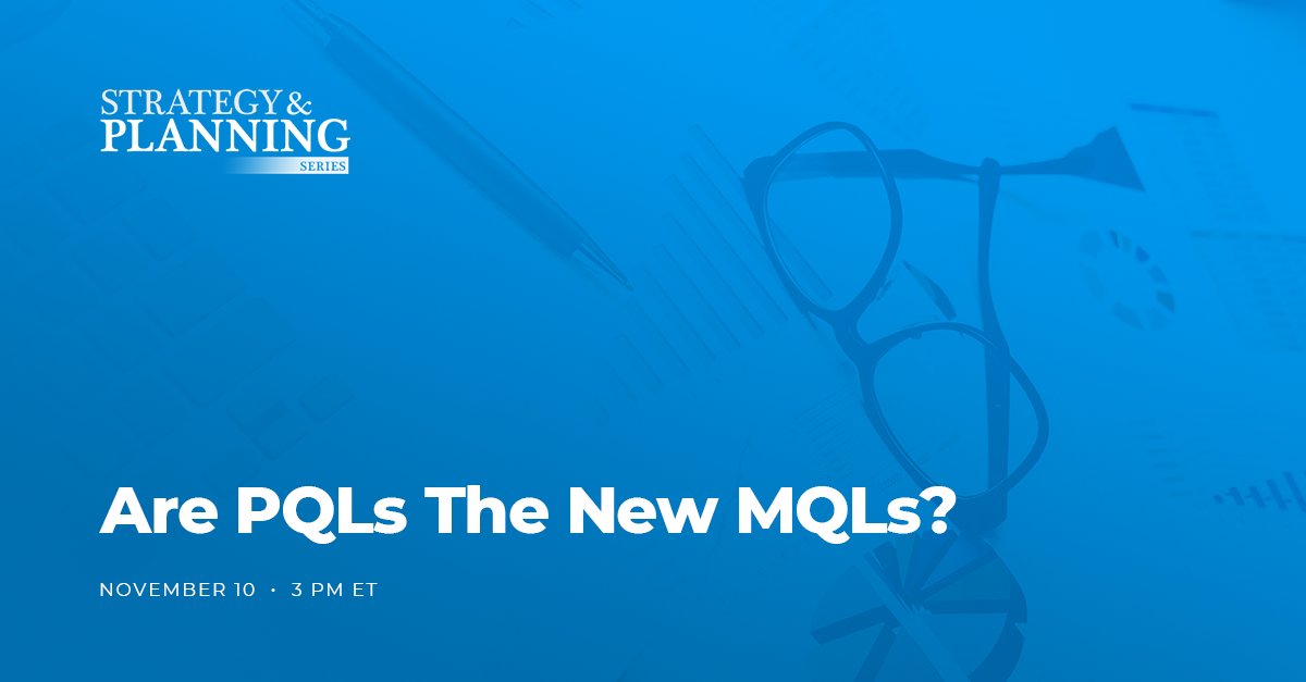 MadKudu (@madkudu) on Twitter photo We're all thinking it, and <a href="/FrancisBrero/">Francis Brero</a> is talking about it. Are PQLs the New MQLs?
Join his discussion today at 3PM ET/ 12PM!
Register here: bit.ly/3UsqTMW We're all thinking it, and <a href="/FrancisBrero/">Francis Brero</a> is talking about it. Are PQLs the New MQLs?
Join his discussion today at 3PM ET/ 12PM!
Register here: bit.ly/3UsqTMW