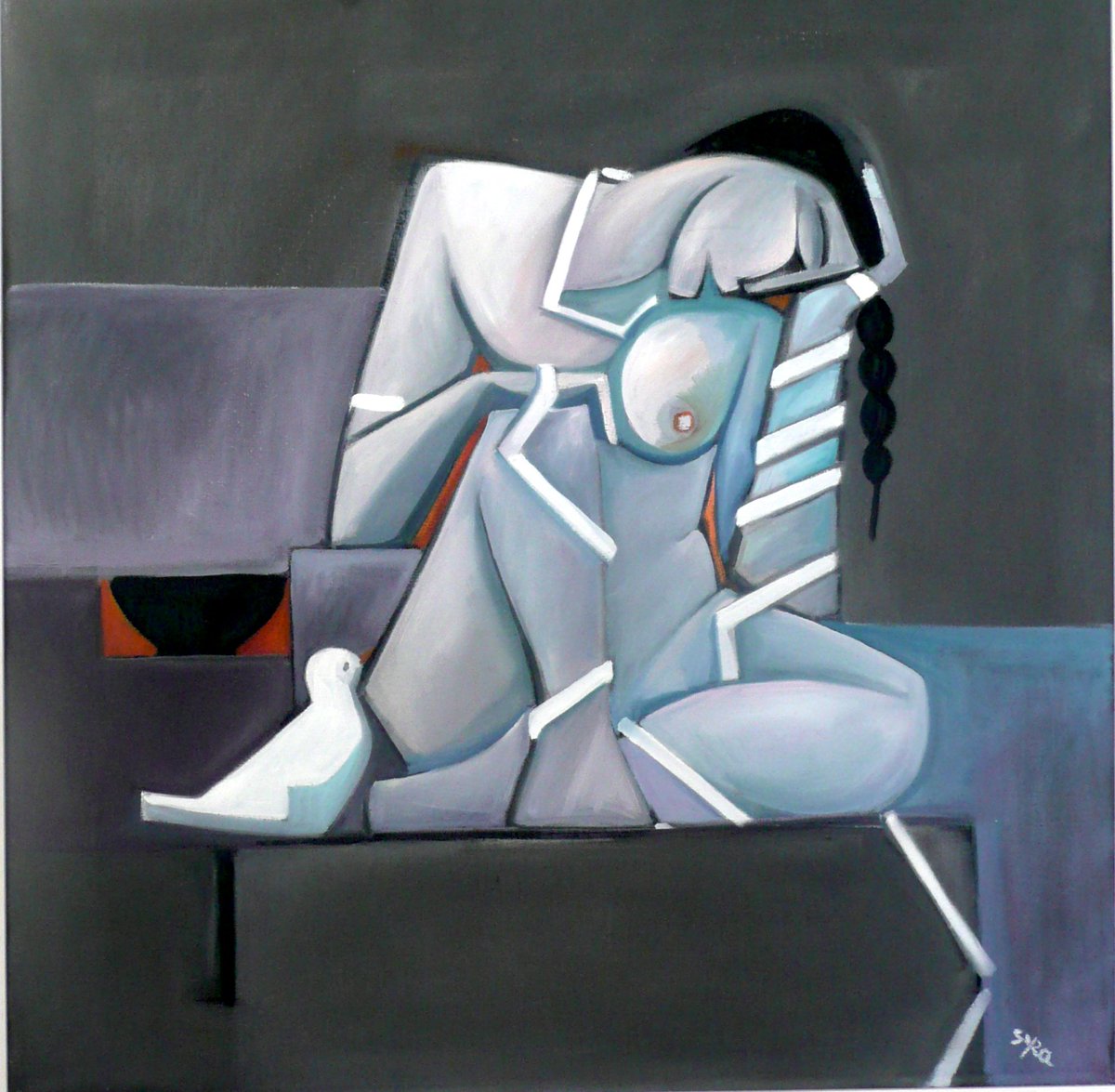 The <a href="/FairArtFair/">Fair Art Fair</a> auction is now live with 60 artworks chosen by 6 curators, each of whom chose ten works to form the content of the first Fair Art Fair auction. Link to bid shorturl.at/ctF24