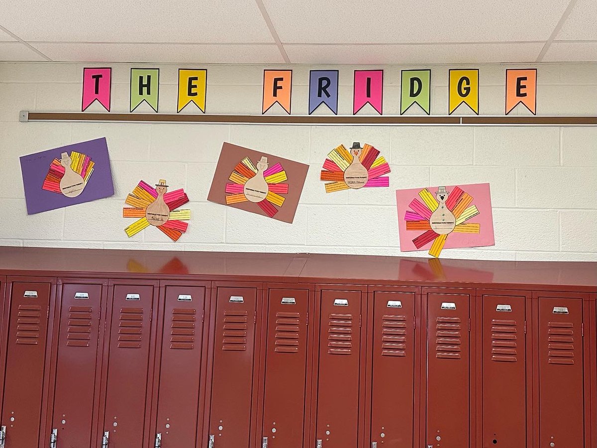 What a better and more festive way to practice the sentences and clauses that we’ve been learning about than sentence type turkeys! My eighth graders were so excited for the change of pace and to be able to do something hands-on and a little fun.

#eyms #EYKnightsLearn #EYedge