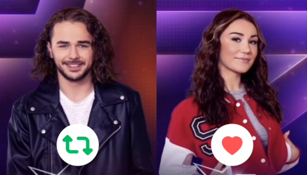 Dare_SocialApp's tweet photo. S'il fallait choisir entre ces deux ? 
#Staracademy #staracademylive  #julien #tania https://t.co/NhYCTA2XQx