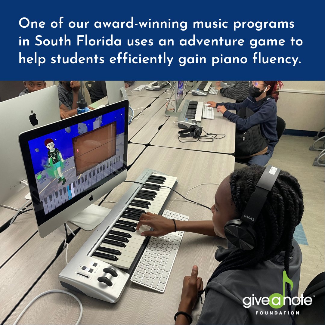 keysandkingdoms's tweet photo. The #gift of a few Keys and Kingdoms bundle packs transformed a music classroom. Generosity creates #impact. 

Learn More: https://t.co/OifiLWLC3h

#MusicMatters #musiceducation #piano #musictechnology #games #gamification #donate https://t.co/53BMCunLkw