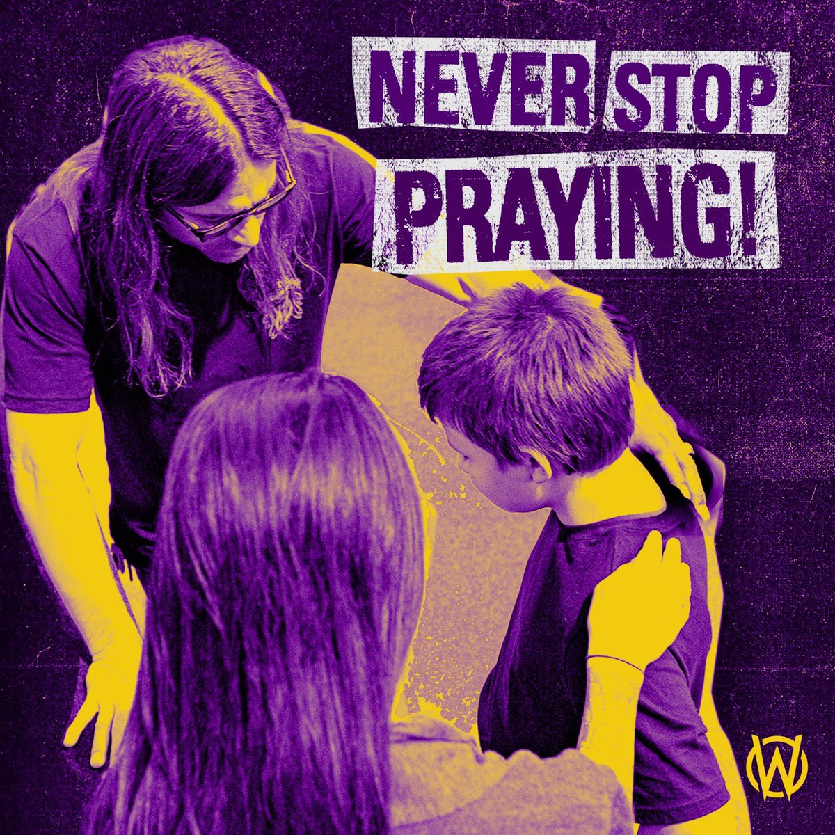 Never stop praying. Be thankful in all circumstances, for this is God’s will for you who belong to Christ Jesus. As you go to work, school or anywhere today- try to be joyful in everything you do and most importantly, NEVER STOP PRAYING!! #thewhosoevers