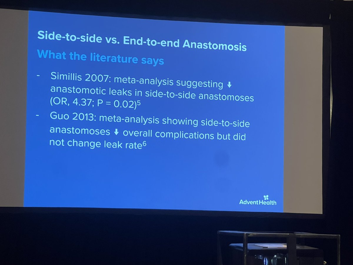 <a href="/LindsaySceats/">Lindsay Sceats</a> discussing which anastomosis is best! #OCC22