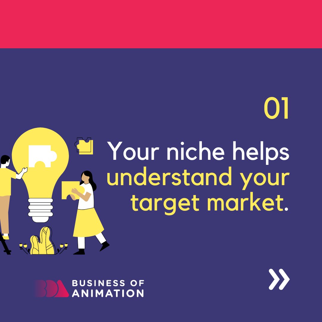 animationbiz's tweet image. Want to experience transformation as you choose to niche further? A well-defined niche can be an animators' roadmap as it will help animators understand where to go in their animation business and how they will get there. 

#AnimationClients #AnimatorsClient