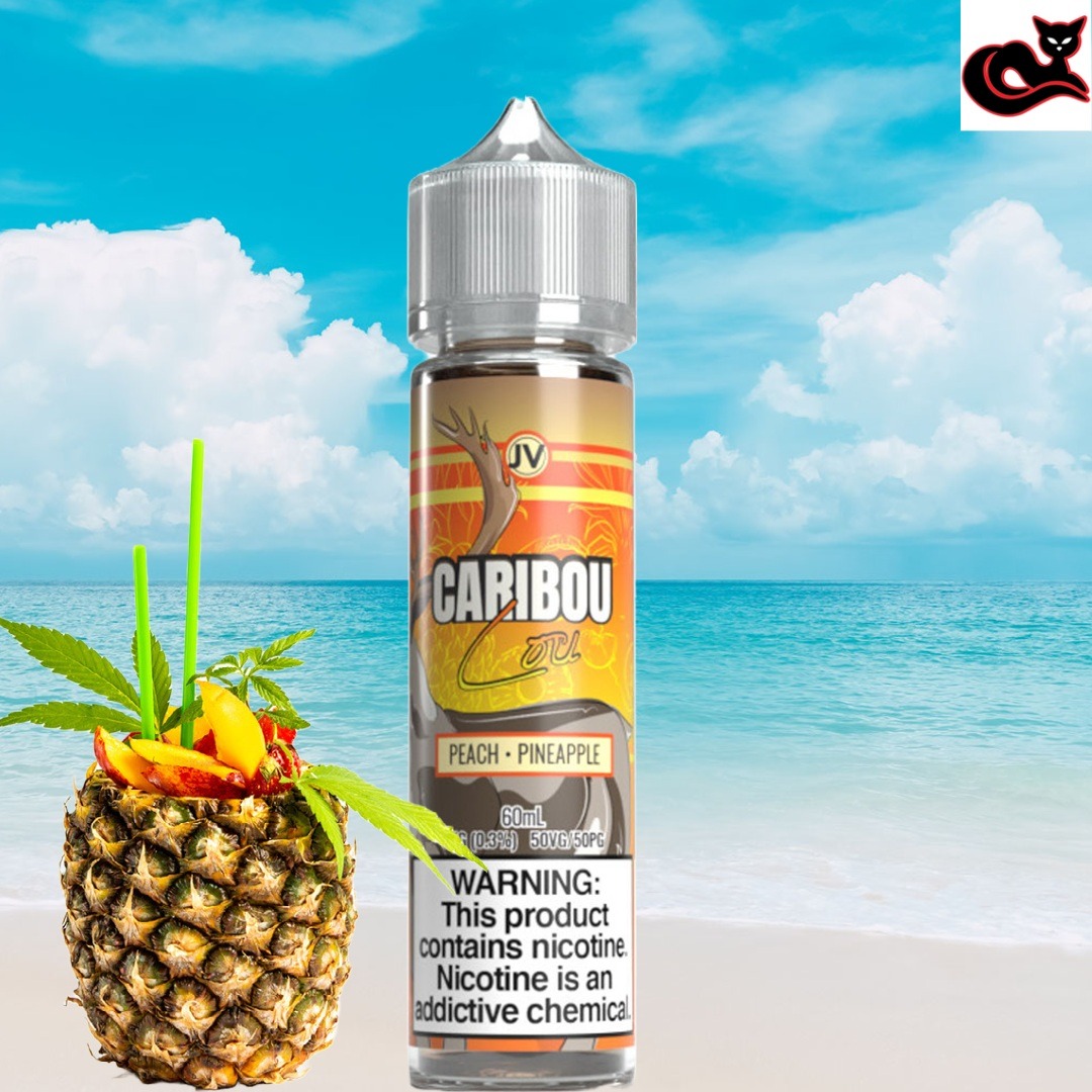 ECigSourceFL's tweet photo. Celebrate the last of this rainy season with some Caribou Lou! The Peach Pineapple with bright any stormy day! #vapecatz #delandvapeshop #floridavapes #ecigsourcedeland #deland #vapingsaveslives #flavorsaveslives #vaping #vapeshop #redsapple https://t.co/WPF1HzqDYI