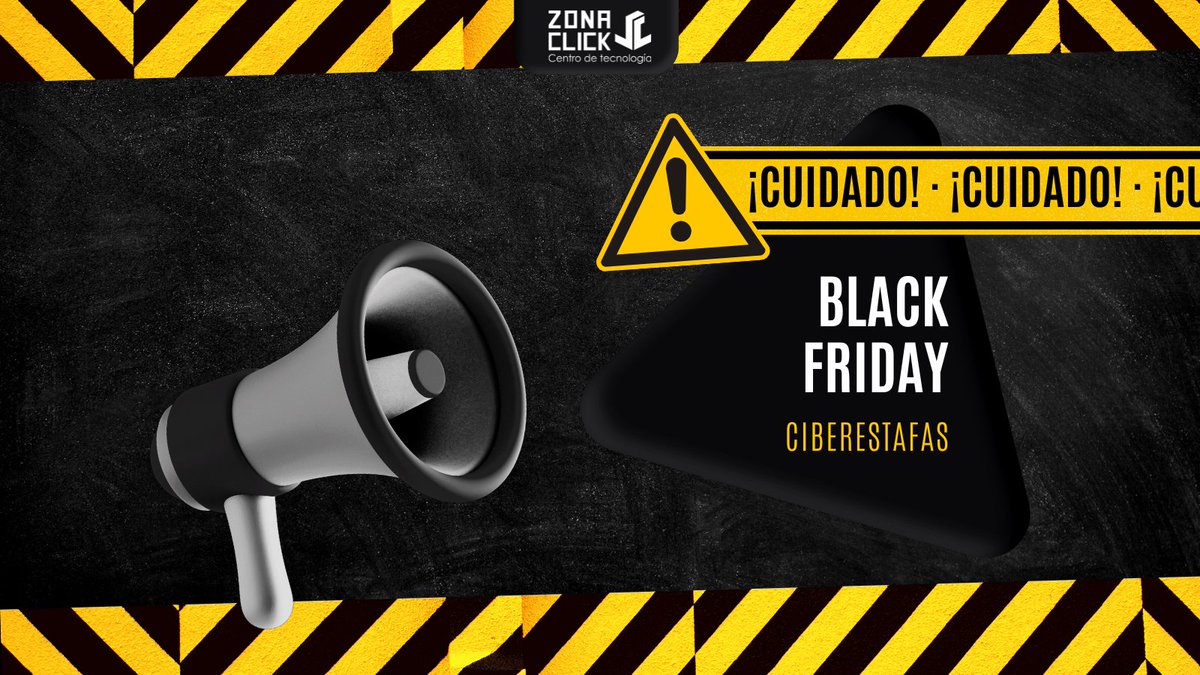 ZonaClickCanete's tweet photo. El #BlackFriday es una gran oportunidad para los ciberdelincuentes.☠️

Así que tened cuidado con los datos personales que dais, con los enlaces a los que accedéis, etc. y, si tenéis cualquier duda, ya sabéis dónde estamos y cómo contactarnos.🙏🏼😉 https://t.co/DKNBuuWyyR
