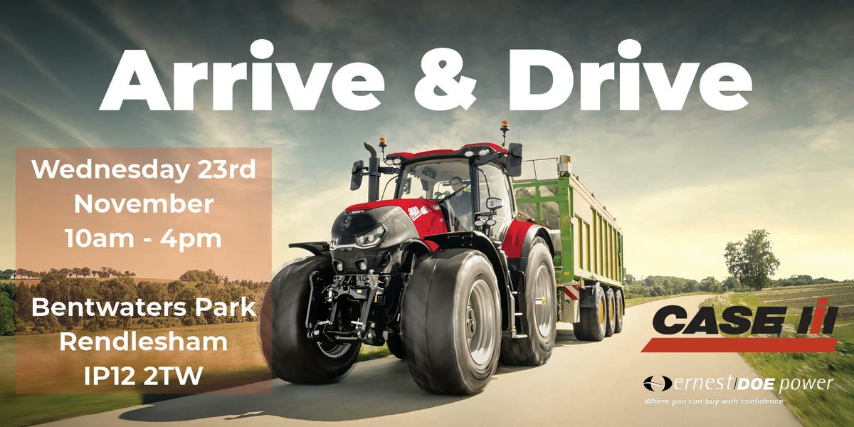 FramFarmers's tweet photo. We can't wait for our #ArriveandDrive2022 with @CaseIH_UK_IRE, @ashbrook_ltd &amp; @DoePowerFram🚜
Meet with experts and test drive a number of the latest #CaseIH tractors. 
For more information click here▶️https://t.co/hlyMfrDtfn 
#tractors #machinery https://t.co/6uXA1v7DIr