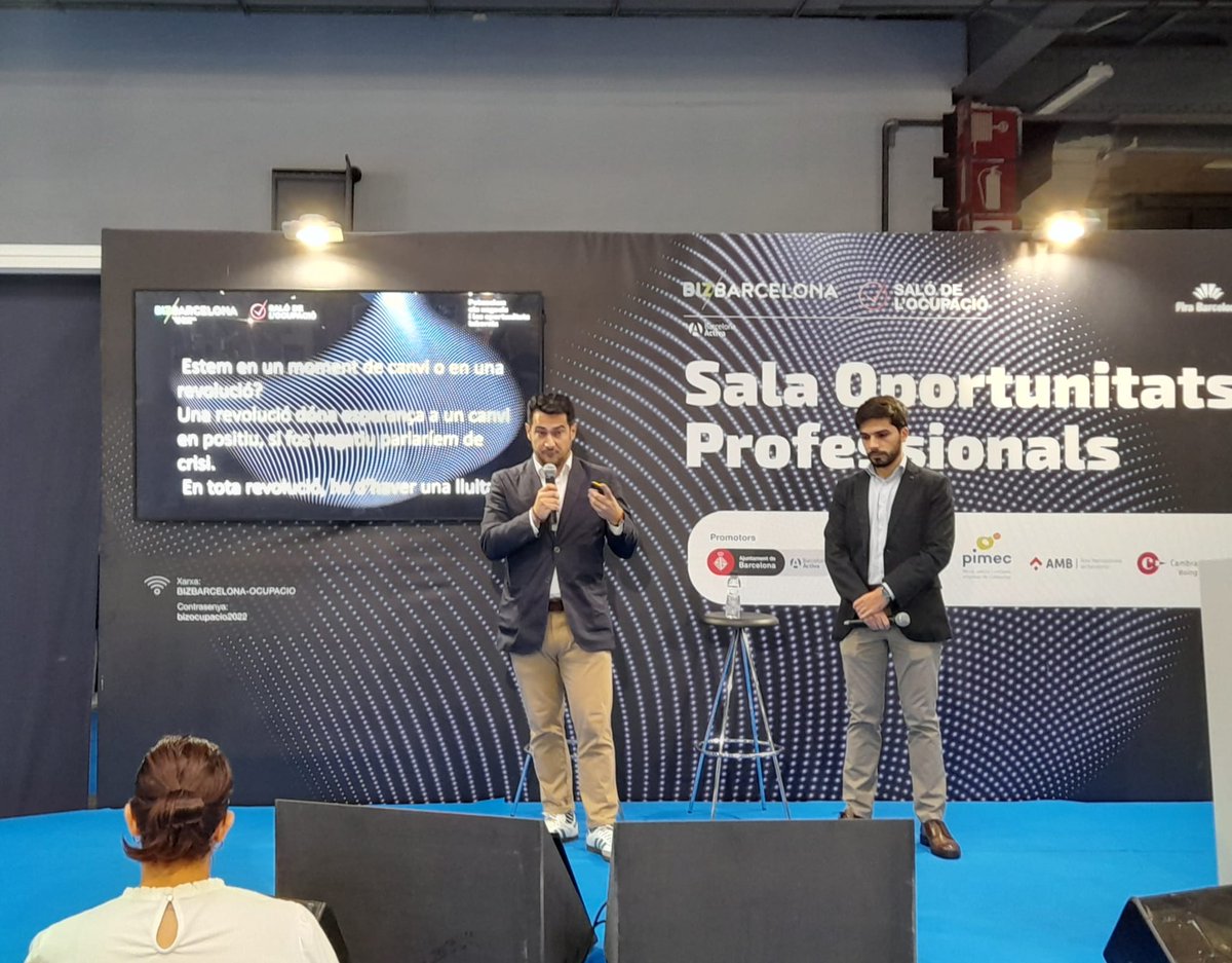 #BIZBARCELONA22! Han estat dos dies intensos, plens d'activitats laborals i formatives.

🤝Avui han participat i explicat👇

✅Omar Molina  la reforma de les  cotitzacions RETA.
✅Daniel Garcia el present i futur del treball autònom.

#TeamCTAC
#BIZOCUPACIO22